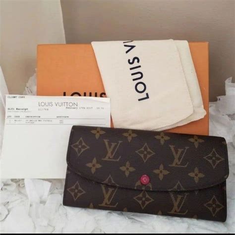 louis vuitton emilie wallet date code location|louis vuitton wallet pink interior.